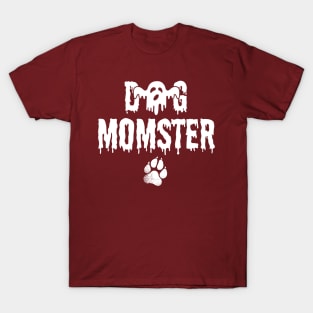 Momster Or Monster Funny Family Matching On Halloween T-Shirt